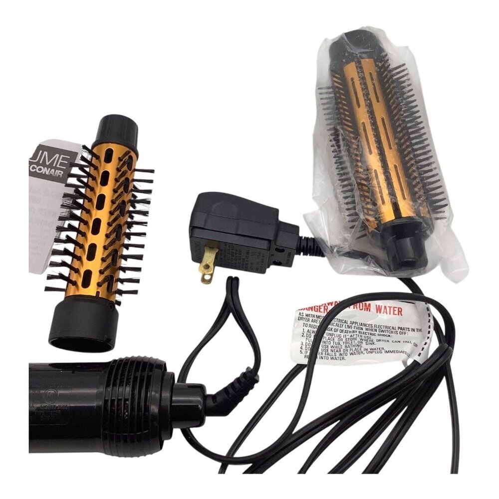 Conair 2-in-1 Hot Air Curling Combo, Includes 1.5-inch Curl Brush and 1-inch Alu - Picture 7 of 7